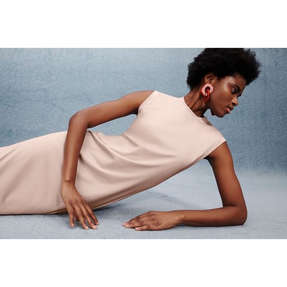 NWT MM Lafleur Lou Pima Cotton Dress Dusty Pink Size XL - Picture 2 of 10